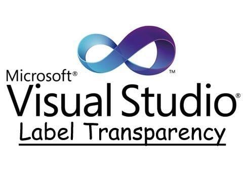 Vb.net Logo - VB.NET - How to make a label background transparent. - YouTube