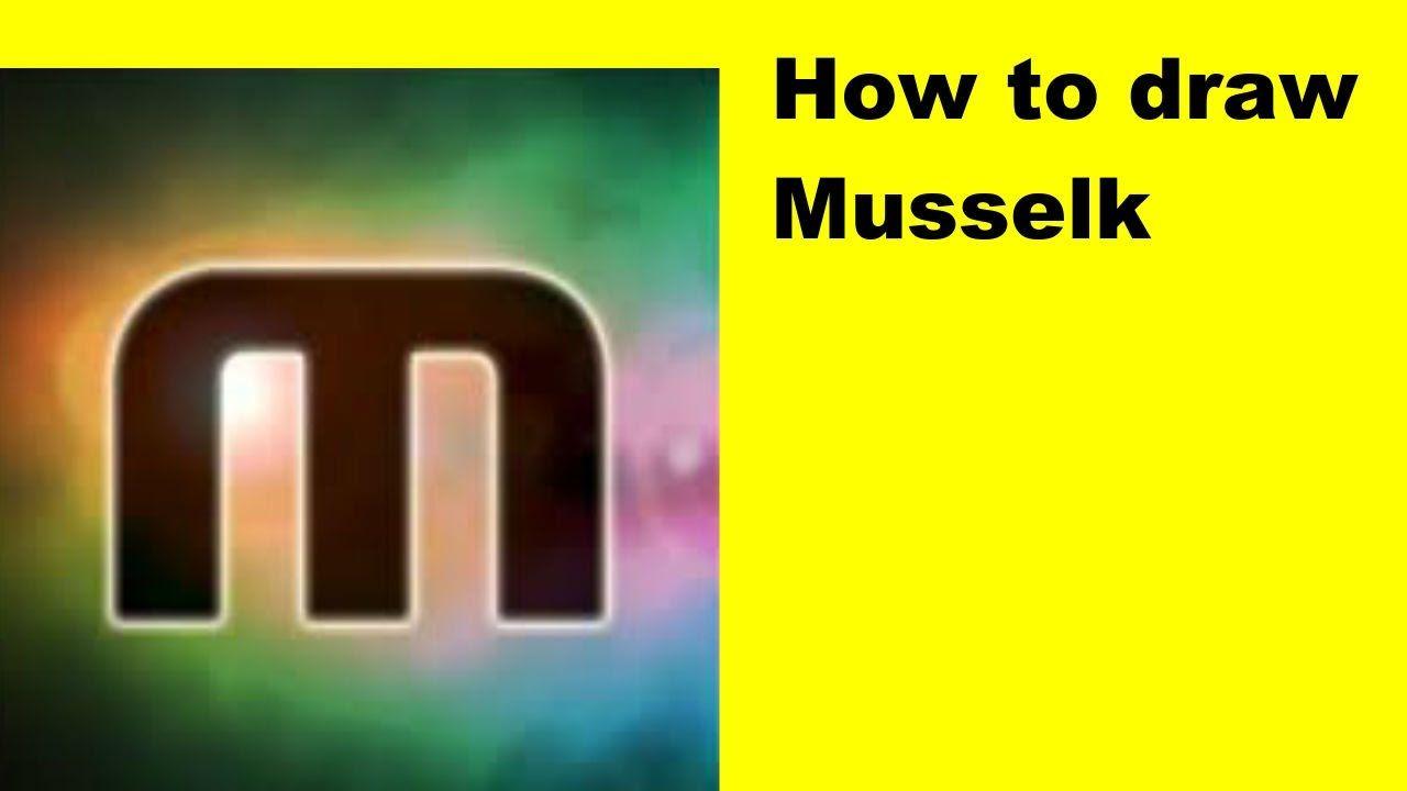 Muselk Logo - How to draw Muselk (Youtuber) - YouTube