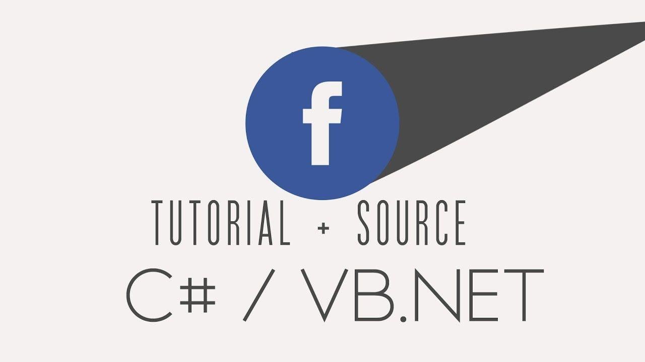 Vb.net Logo - C#/VB.NET Login to Facebook — Source Code - YouTube