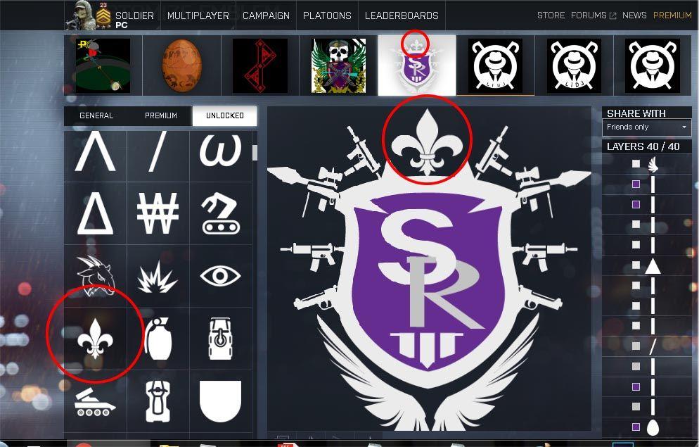 battlefield 4 emblem
