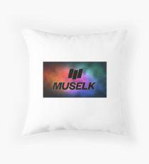 Muselk Logo - Muselk Throw Pillows | Redbubble