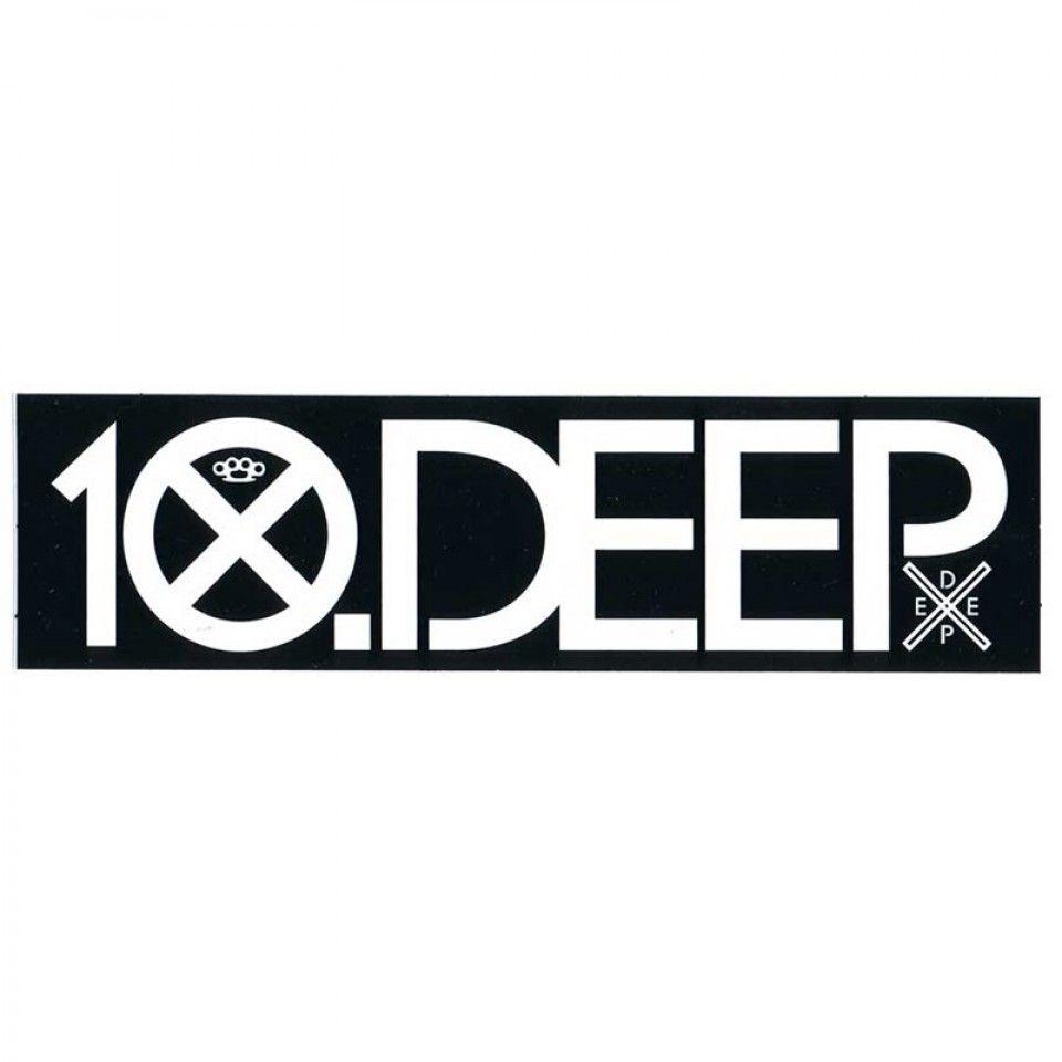 10 Deep Logo - 10 DEEP LOGO STICKER - English