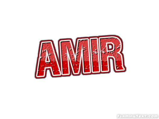 Amir Logo - Amir Logo | Free Name Design Tool from Flaming Text