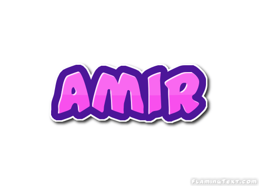 Amir Logo - Amir Logo. Free Name Design Tool from Flaming Text