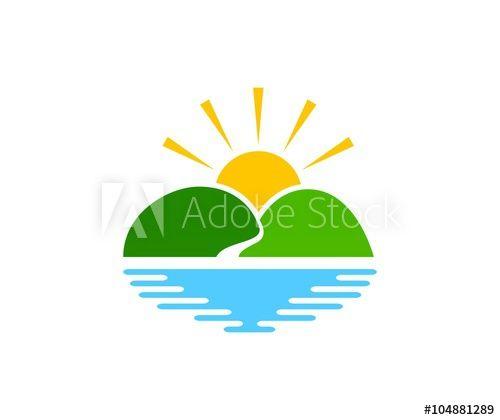 Landscape Logo - Landscape logo this stock vector and explore similar vectors