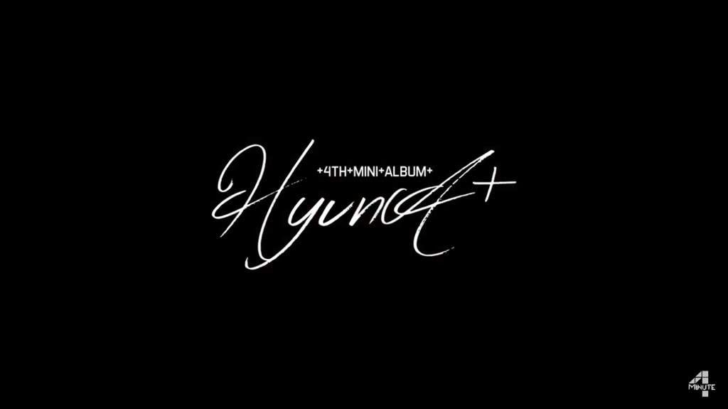 Hyuna Logo - Hyuna Comeback Teaser. K Pop Amino