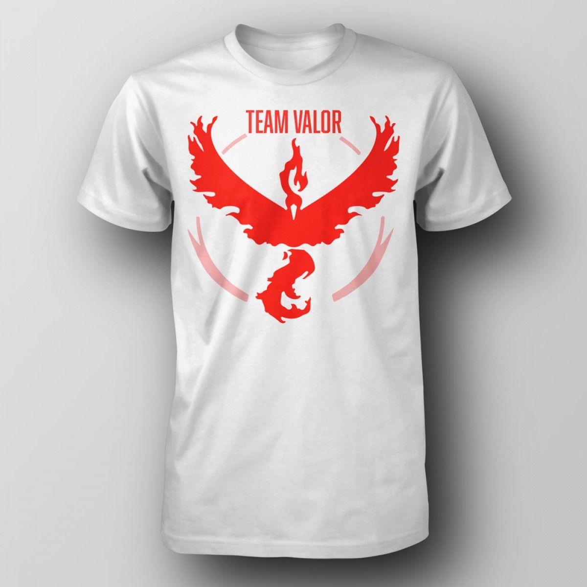 Large Logo - Pokemon Go - TEAM VALOR t-shirt | FREE Delivery within the UK ...