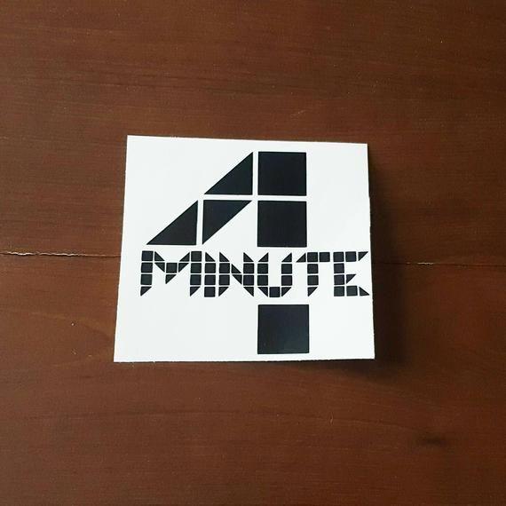 Hyuna Logo - 4Minute Kpop Decal 4Minute Hyuna Kpop Vinyl Decal Tablet