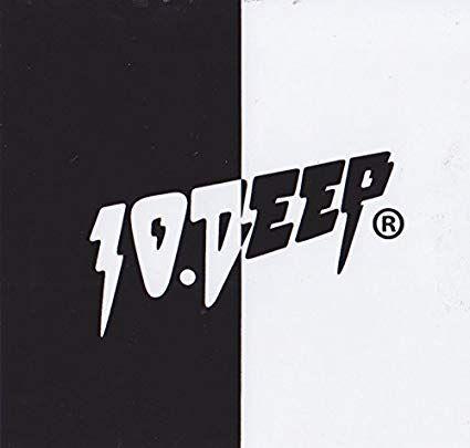 10 Deep Logo - Amazon.com: 10.Deep - Black & White Logo Sticker - 10 Deep: Automotive