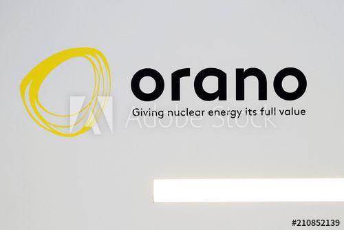 Wne Logo - The logo of Orano is pictured at the World Nuclear Exhibition (WNE ...