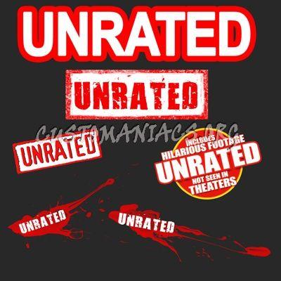 Unrated Logo - Unrated Logos Covers & Labels by Customaniacs, id: 72441 free