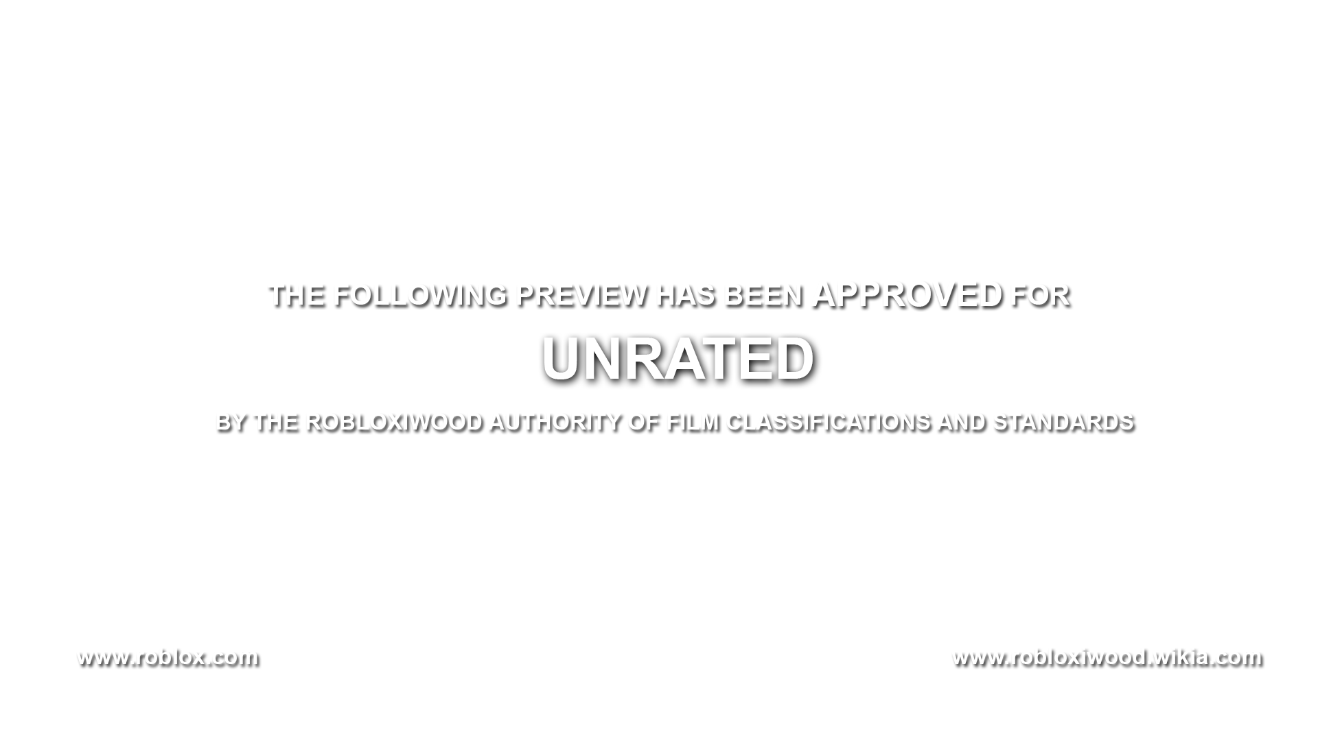 Unrated Logo - Image - Unrated.png | ROBLOX Film Wiki | FANDOM powered by Wikia