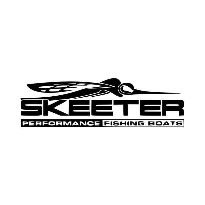 Skeeter Logo - Skeeter Performance Fishing Boats Logo Vinyl Decal Sticker