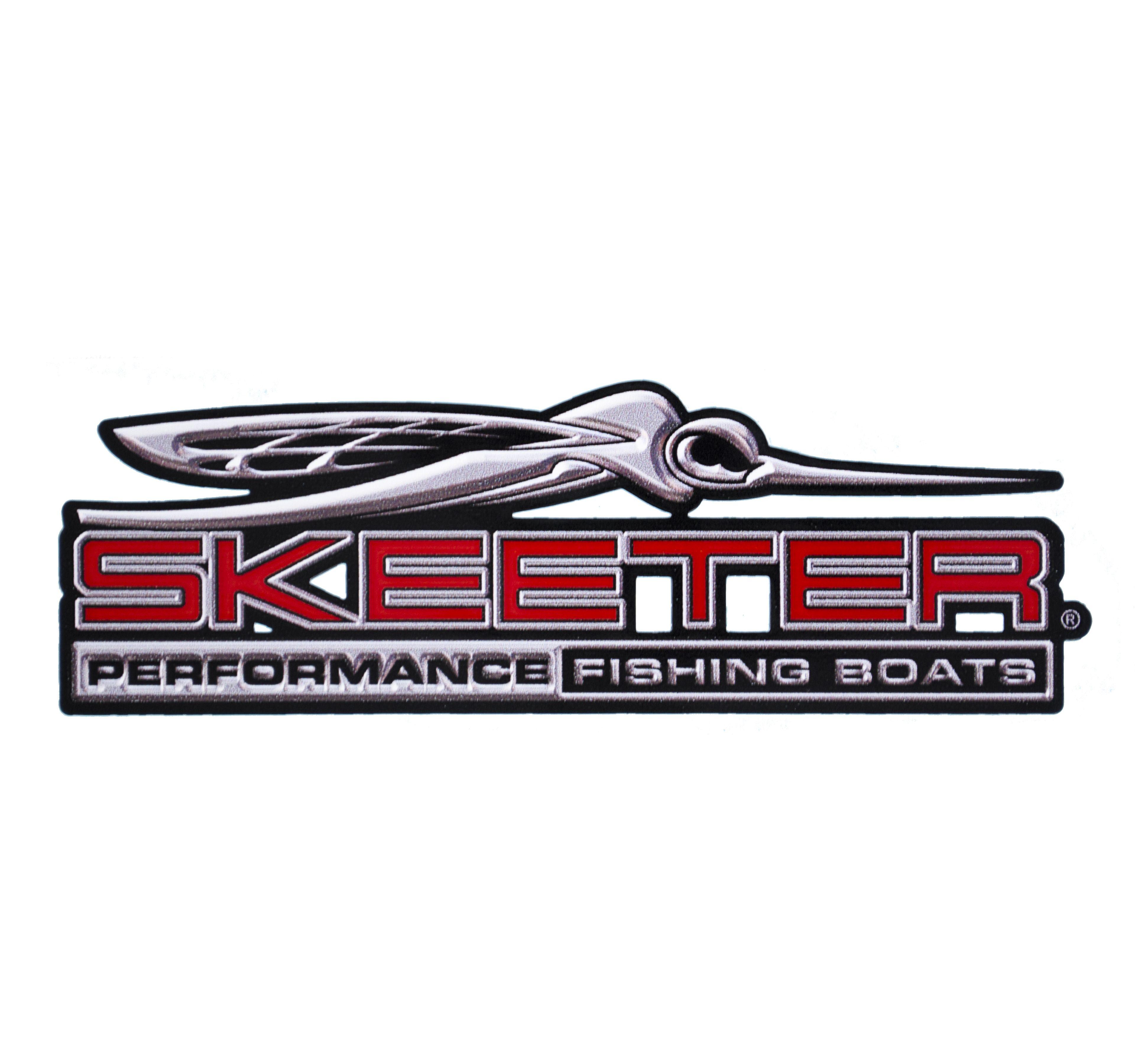 Skeeter Logo - Contour Cut Skeeter Decal in 6