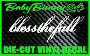 Blessthefall Logo - Blessthefall logo Car Laptop Decal Vinyl Sticker Truck Band Van