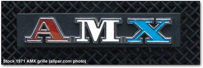 AMX Logo - AMC AMX And AMX 3: American Motors Sports Cars (and AMC Javelin)