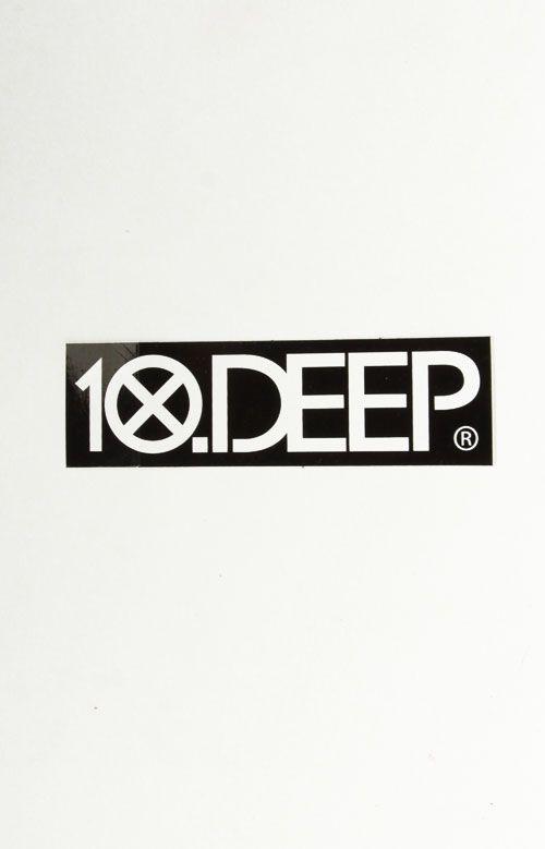 10 Deep Logo - Deep, Logo Sticker in
