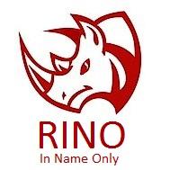 Rino Logo - RINO In Name Only