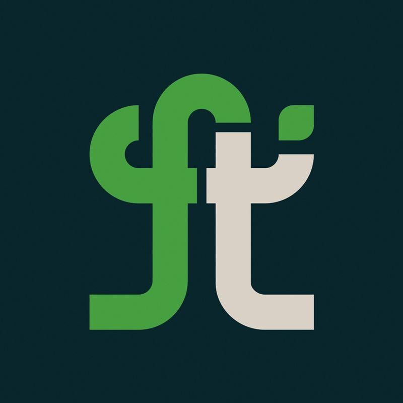 FT Logo - Logo Design. Rockingham Graphic Design Service. Four Trees Media