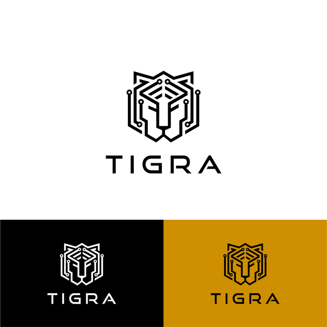 Tigra Logo - A group of programmers need a logo for their business | Logo design ...