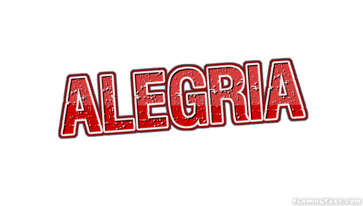 Alegria Logo - Alegria Logo | Free Name Design Tool from Flaming Text