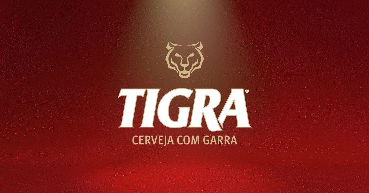 Tigra Logo - Tigra. Cerveja com Garra