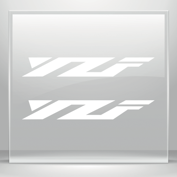 YZF Logo - Simple color vinyl Yamaha Yzf Logo