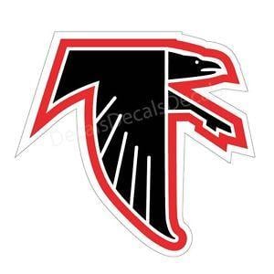 Felcons Logo - NFL Atlanta Falcons Logo Decal / Sticker Car Truck Cornhole Boards ...