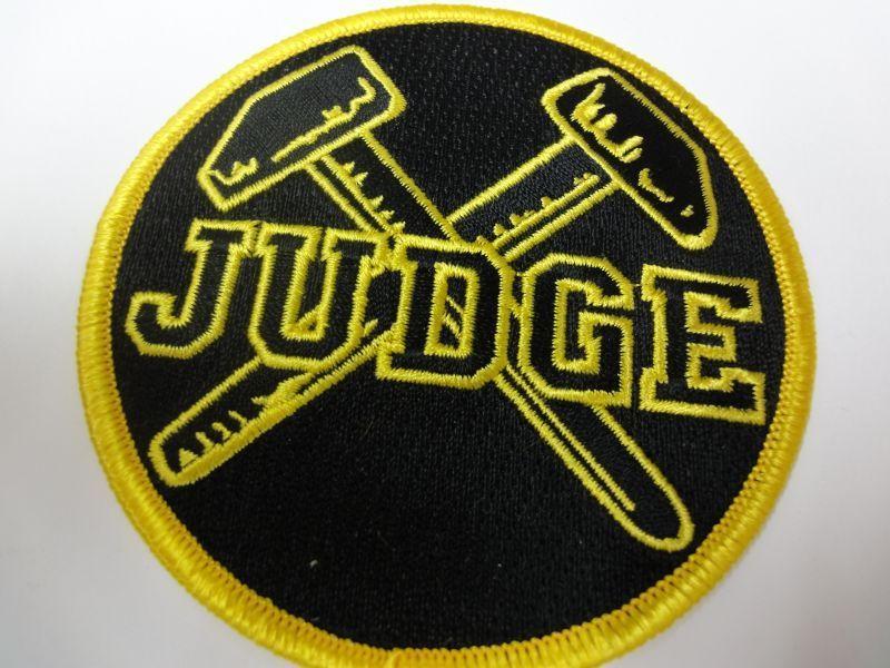 Judge Logo - JUDGE / Logo (embroidered patch) Revelation - record shop DIGDIG