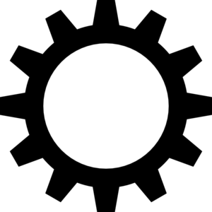 Cogwheel Logo - Black Cogwheel Clip Art at Clker.com - vector clip art online ...