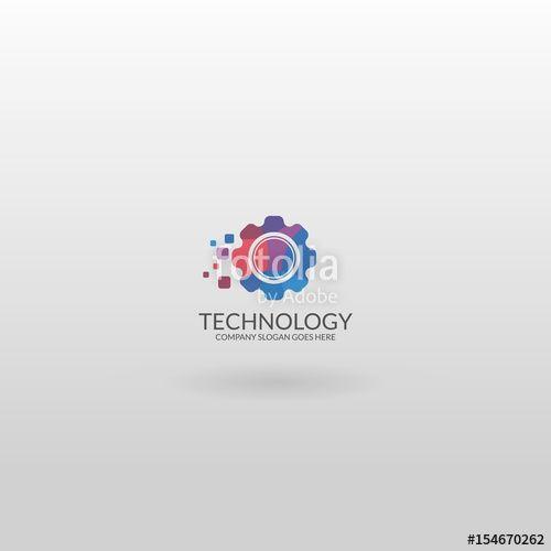 Cogwheel Logo - Technology logo. Cogwheel logo