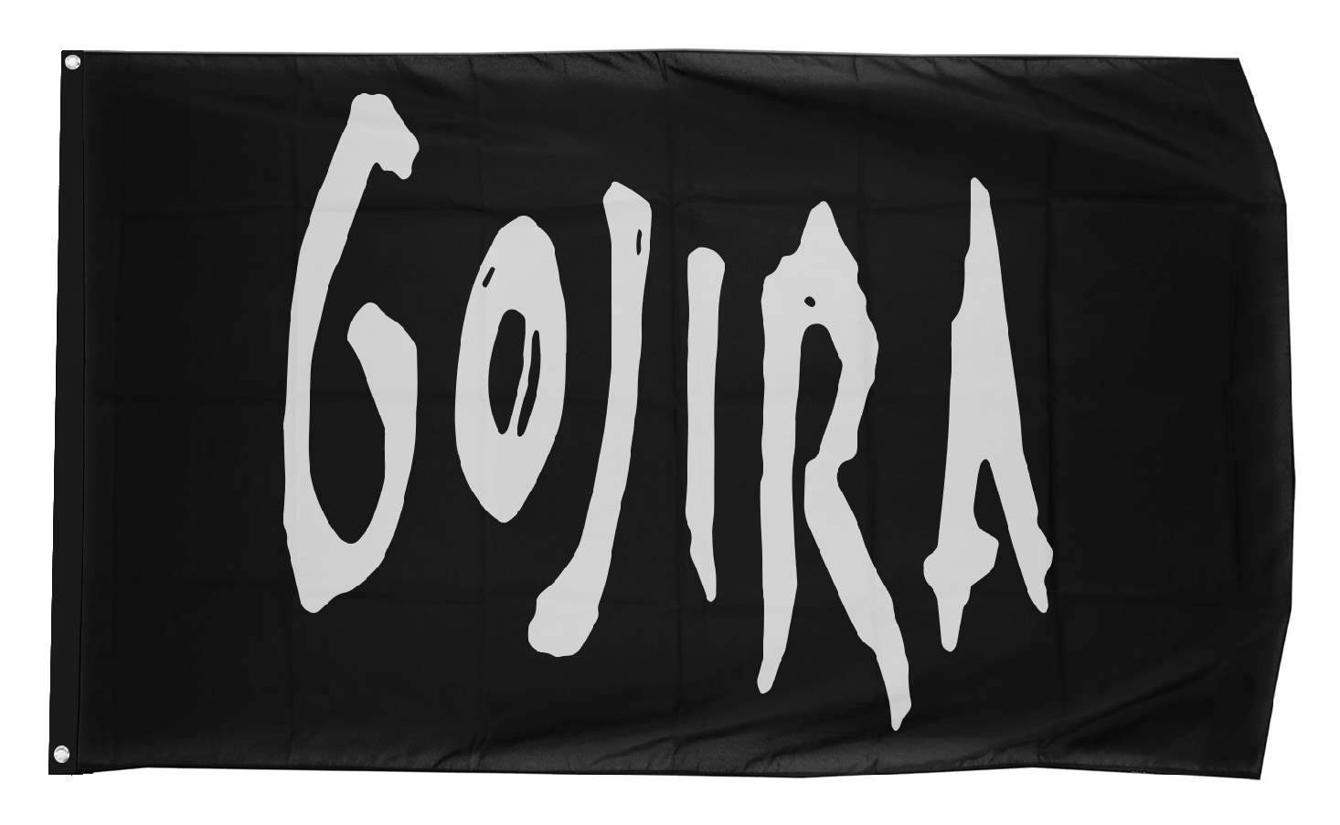 Gojira Logo - Gojira Logo Wall Flag