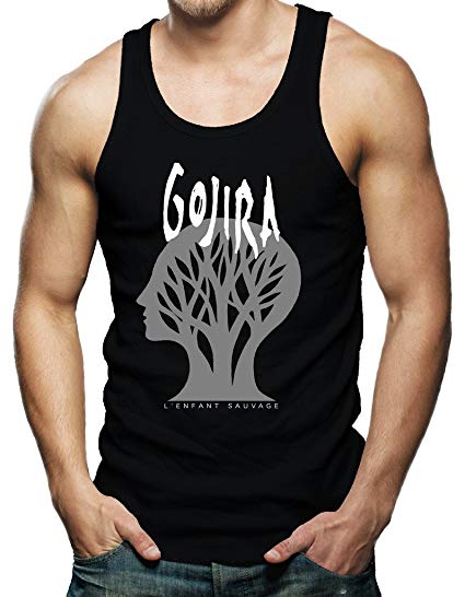 Gojira Logo - Amazon.com: Gojira L'Enfant Sauvage Godzilla Metal Band Logo Men's ...