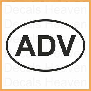 Adv Logo - BMW R1200GS ADVENTURE ADV LOGO DECAL STICKER M#1 R1200GSA R 1200 GS ...