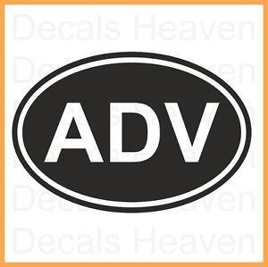 Adv Logo - BMW R1200GS ADVENTURE ADV LOGO DECAL STICKER M#2 R1200GSA R 1200 GS ...