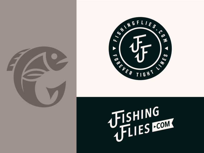 Flies Logo - Fishing Flies Logo by Antti Kareinen | Dribbble | Dribbble