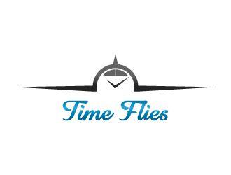 Flies Logo - Time Flies logo design