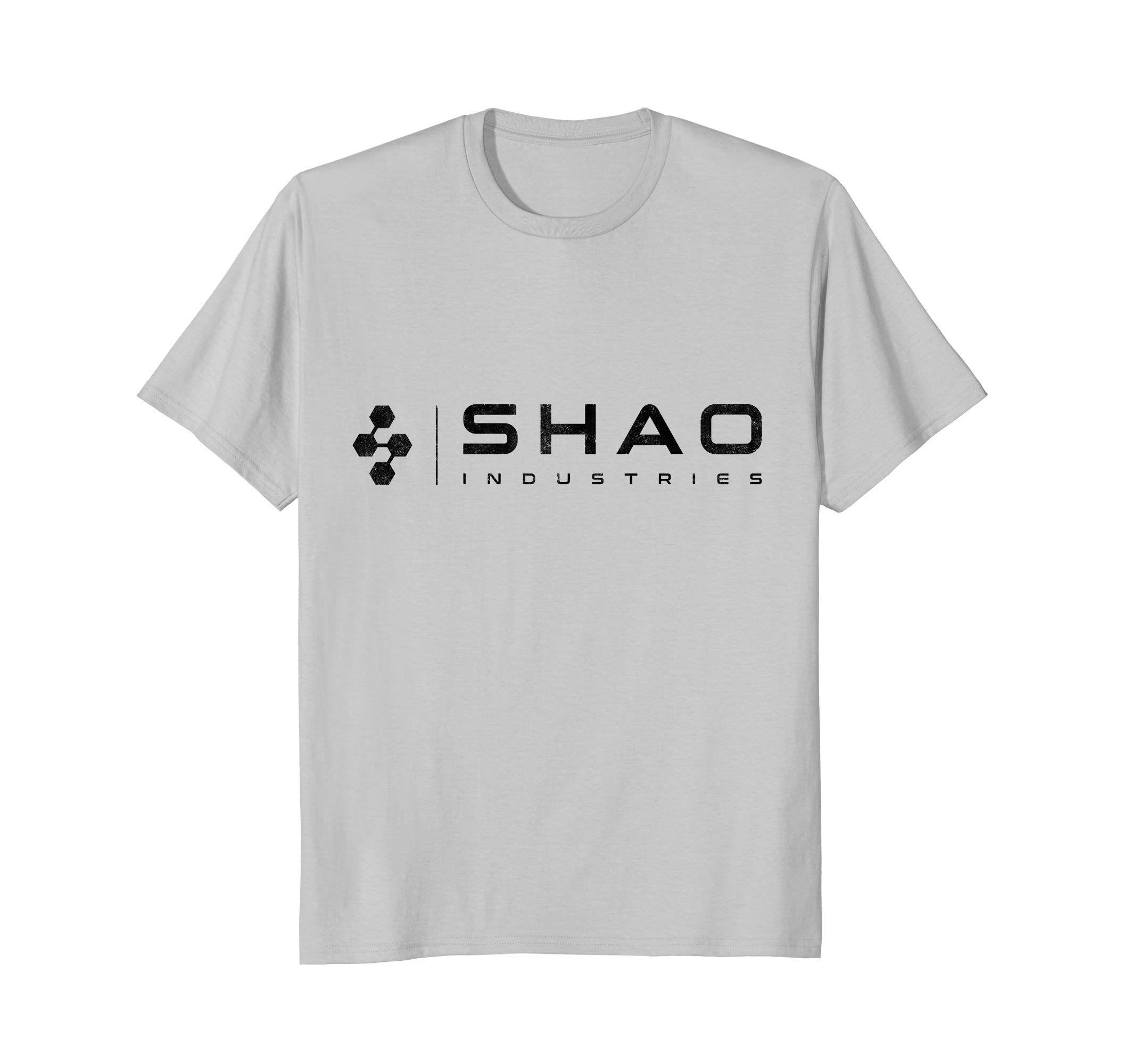 Shao Logo - Shao Industries Logo T Shirt: Clothing