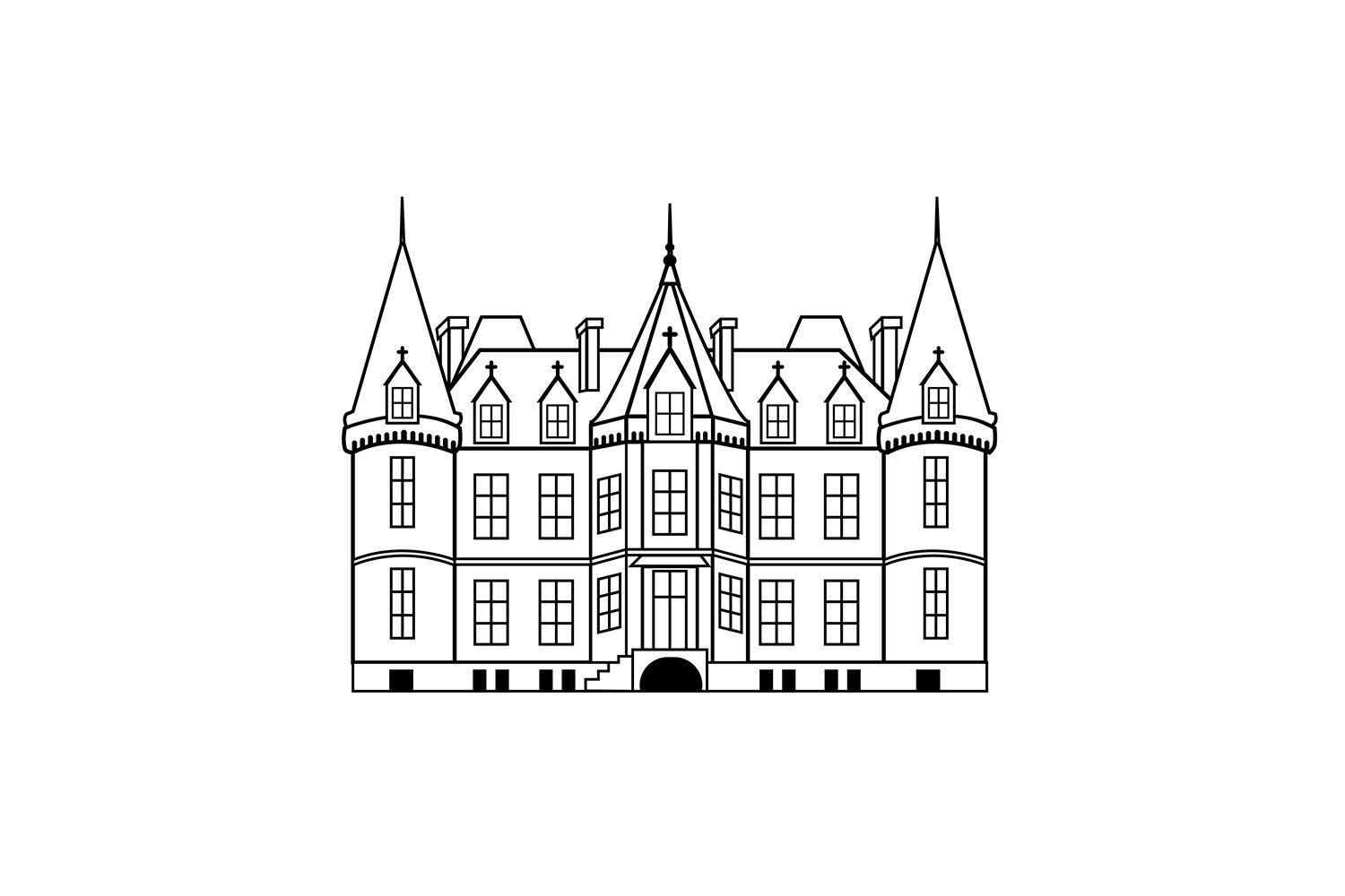 Chateau Logo - Château Logo Design – Design by Emily Law