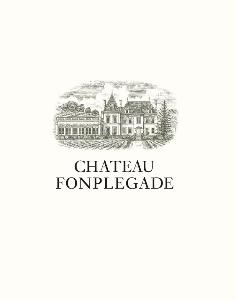 Chateau Logo - CF Napa Brand Design - Chateau Fonplegade - CF Napa Brand Design