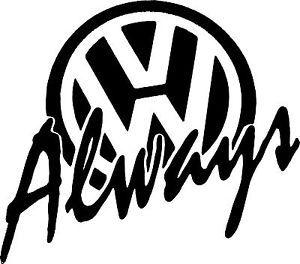 17 Logo - Volkswagen VW Extra Large 17 logo Decal Stickers X2 Transporter T5