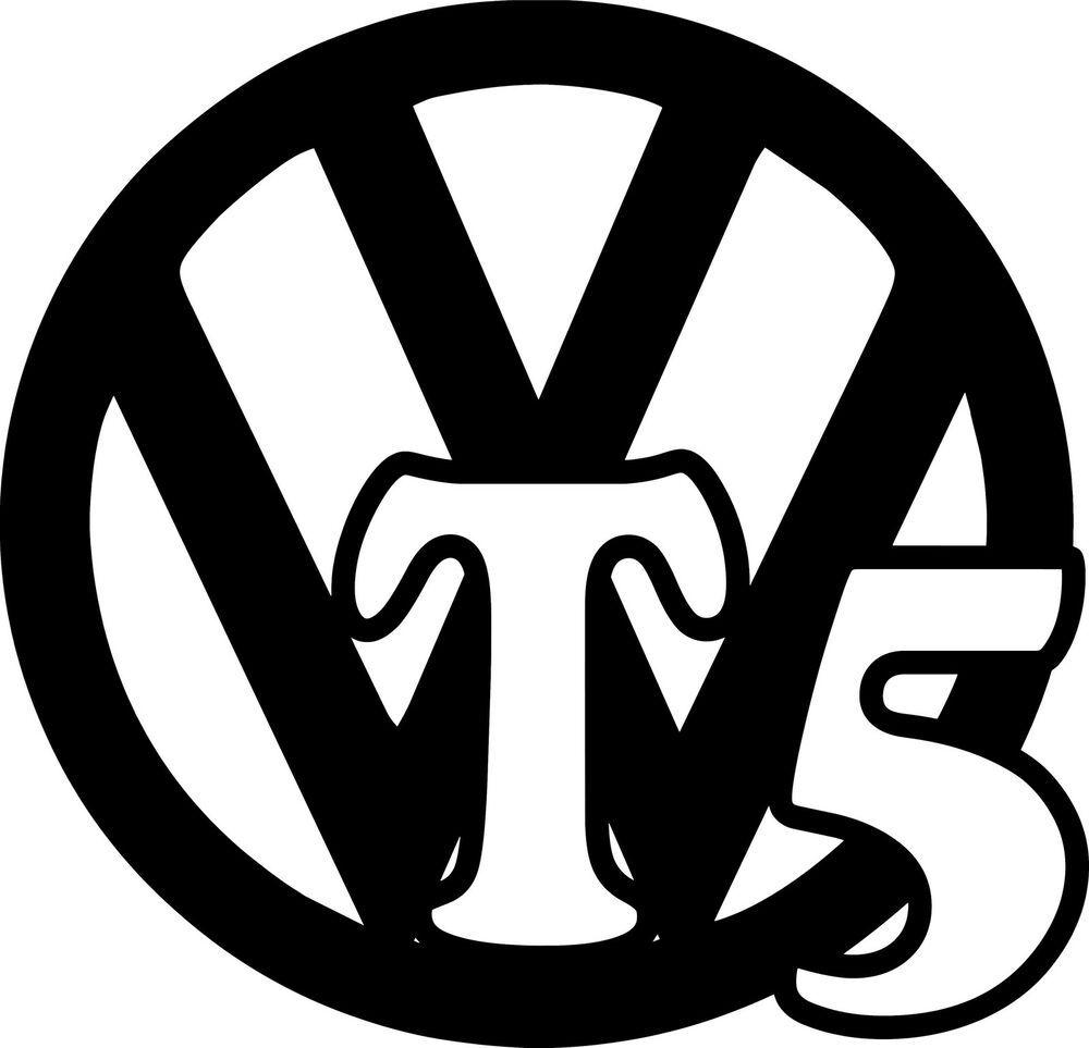 17 Logo - Volkswagen VW Extra Large 17 logo Decal Stickers X2 Transporter T5