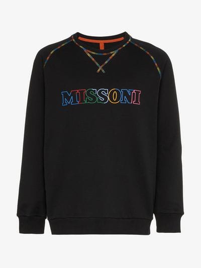 Missoni Logo - Missoni logo print sweater | Browns