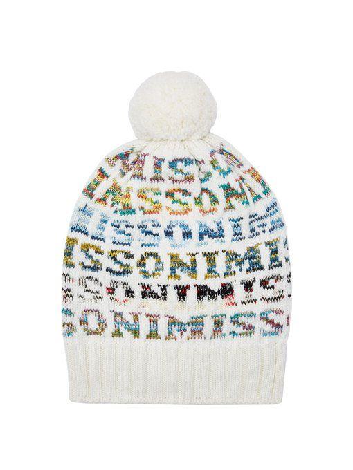 Missoni Logo - Logo knit wool beanie hat | Missoni | MATCHESFASHION.COM KR