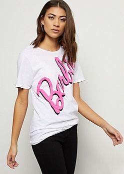 Rue21 Logo - Shoptagr | White Barbie Allover Logo Graphic Tee by Rue21