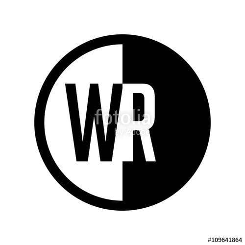WR Logo - INITIAL CIRCLE HALF LOGO WR