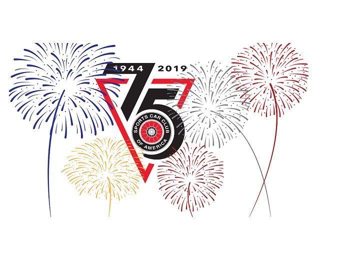 SCCA Logo - SCCA Unveils Special 75th Anniversary Logo | SPEED SPORT