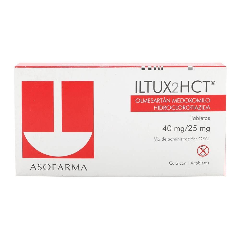 Superama Logo - Iltux2hct 40 mg/25 mg 14 tabletas | Superama a domicilio