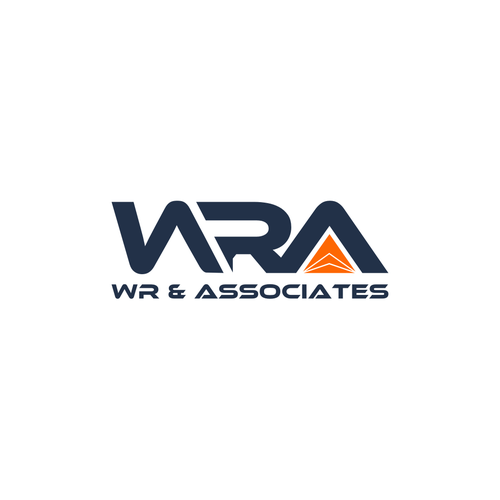 WR Logo - WR & Associates for engineering company. Construction Logos