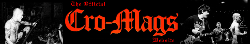 Cro-Mags Logo - The Official Cro-Mags Website